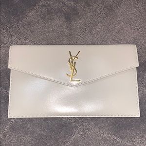 YSL envelope clutch